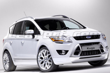Premium LED iluminación de la matrícula para Ford Kuga 2 Xenon Weiss