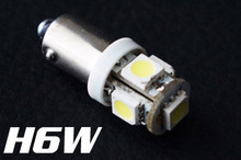 LEDs H6W - Casquillo BAX9S - 12V