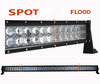 Barra LED CREE 4D Doble Hilera 288W 26000 Lumens para 4X4 - Camión - Tractor Spot