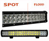Barra LED CREE Doble Hilera 126W 8900 Lumens para 4X4 - Camión - Tractor Spot