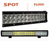 Barra LED CREE Doble Hilera 144W 10100 Lumens para 4X4 - Camión - Tractor Spot