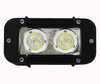 Mini Barra LED CREE 20W 1500 Lumens para moto y quad Spot