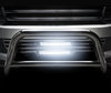Visión detallada de la barra de led Osram LEDriving® LIGHTBAR FX250-CB iluminada
