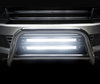 Visión detallada de la barra de led Osram LEDriving® LIGHTBAR FX500-SP iluminada