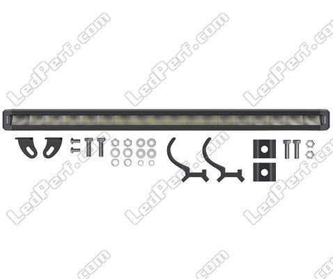 Barra de led Osram LEDriving® LIGHTBAR VX500-SP con sus accesorios de montaje