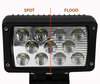 Faro adicional de LED Rectangular 33W para 4X4 - Quad - SSV Spot