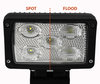 Faro adicional de LED  Rectangular 50W CREE para 4X4 - Quad - SSV Spot