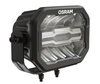 Vista trasera de la luz adicional de led Osram LEDriving® CUBE MX240-CB y las aletas de Refrigeración.