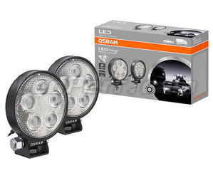 2x luces de trabajo de led Osram LEDriving® ROUND VX70-SP