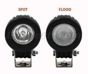 Faro adicional de LED CREE Redondo 10W para Moto - Escúter - Quad Spot