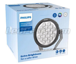 Luz auxiliar LED Philips Ultinon Drive 2001R 7" Redondo - 180mm