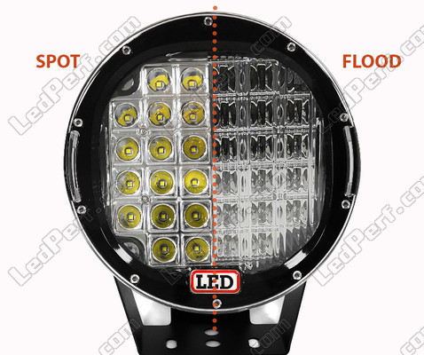 Faro adicional de LED Redondo 160W CREE para 4X4 - Quad - SSV Spot