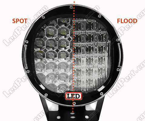 Faro de trabajo de LED Redondo CREE 185W para 4X4 - Camión - Tractor Spot