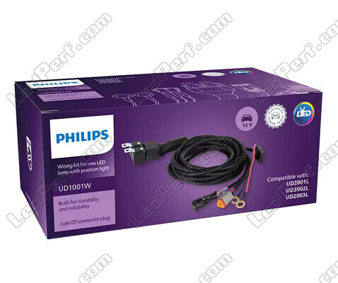 Mazo de cables con relé Philips Ultinon Drive UD1001W - 1 Conector DT 3 Pin