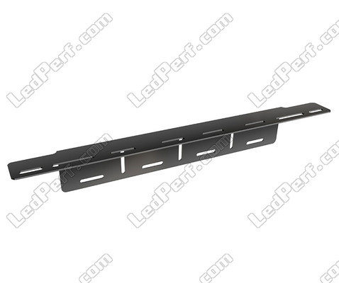 Vista de frente del Soporte Osram LEDriving® LICENSE PLATE BRACKET AX para barra de led y luces adicionales de led
