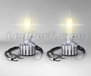 Iluminación cálida blanca 2700K de las bombillas de LED H1 Osram LEDriving® HL Vintage - 64150DWVNT-2MB