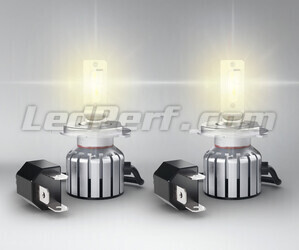 Iluminación cálida blanca 2700K de las bombillas de LED H4 Osram LEDriving® HL Vintage - 64193DWVNT-2MB