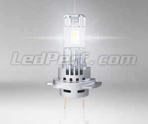 Esquema de las dimensiones de la bombilla de moto LED H7 LED Osram Easy