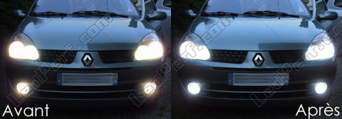 LED faros Renault Clio 2 Tuning