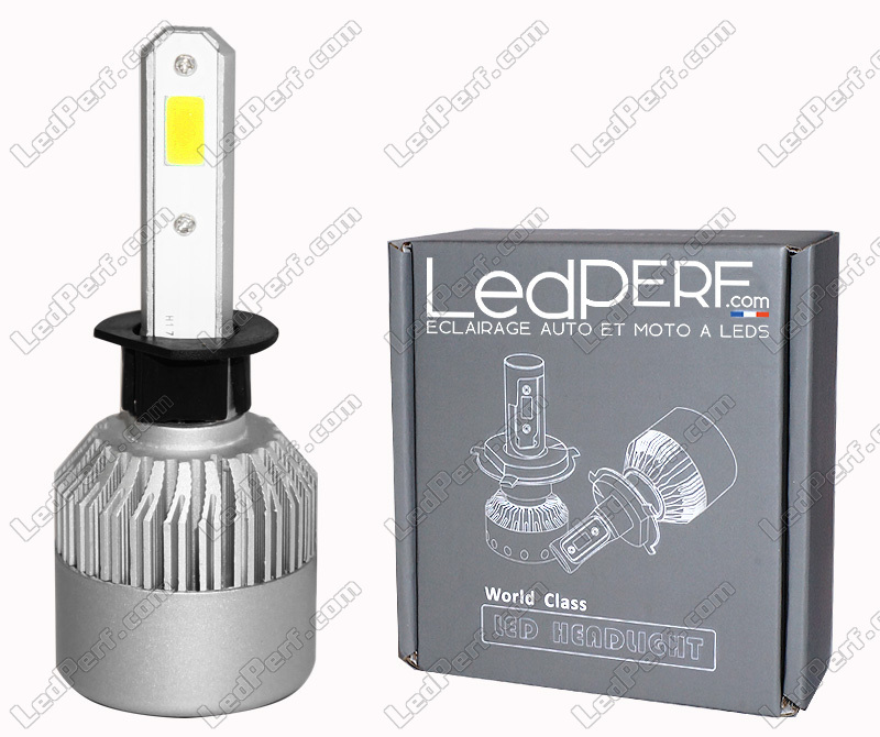 Lámpara LED H1 ventilada especial Moto y Escúter - Tecnología «todo en uno»