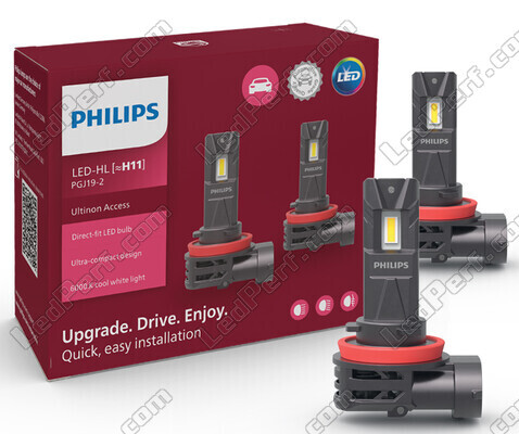 Bombillas H11 LED Philips Ultinon Access 12V - 11362U2500C2