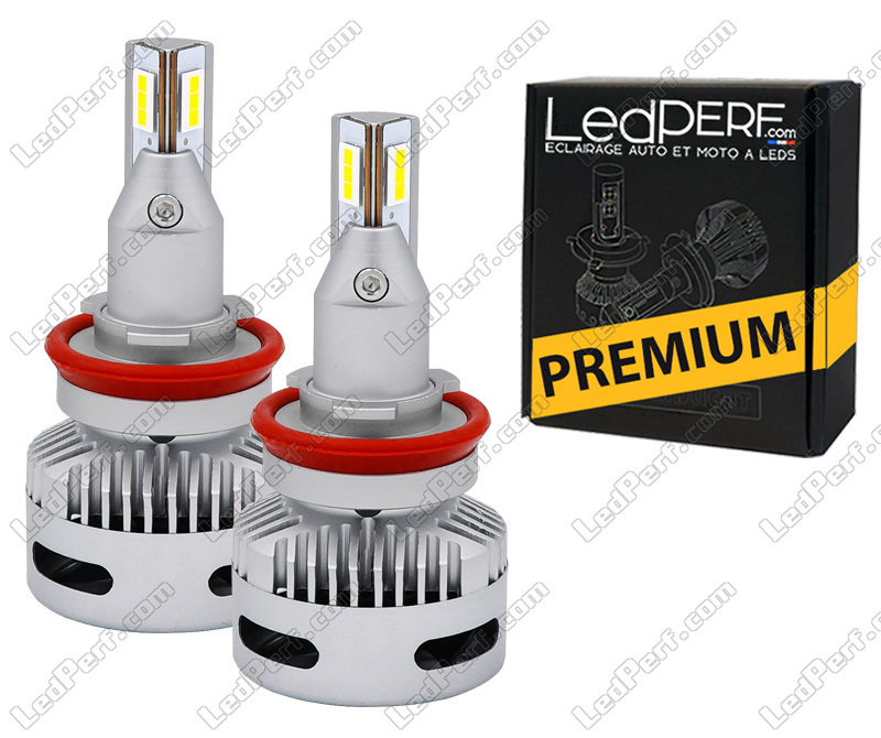 Bombillas de faro LED H11, kit de faros LED súper Ecuador