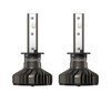 Kit de lámparas H3 de led PHILIPS Ultinon Pro9000 +200% 5800K - 11336U90CWX2