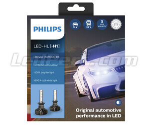 Kit de lámparas H3 de led PHILIPS Ultinon Pro9000 +200% 5800K - 11336U90CWX2
