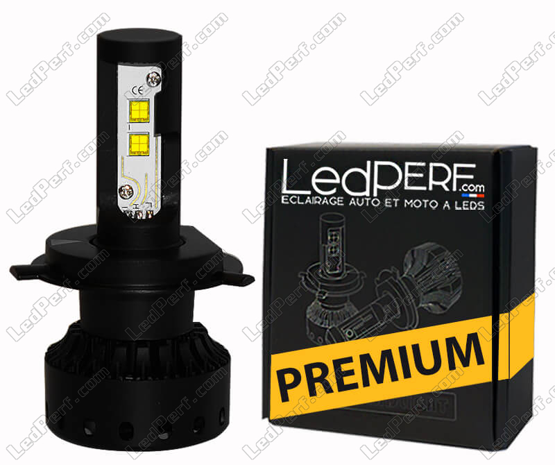 Lámpara LED H4 Moto - Tamaño Mini, potente y ventilada - Entrega gratuita