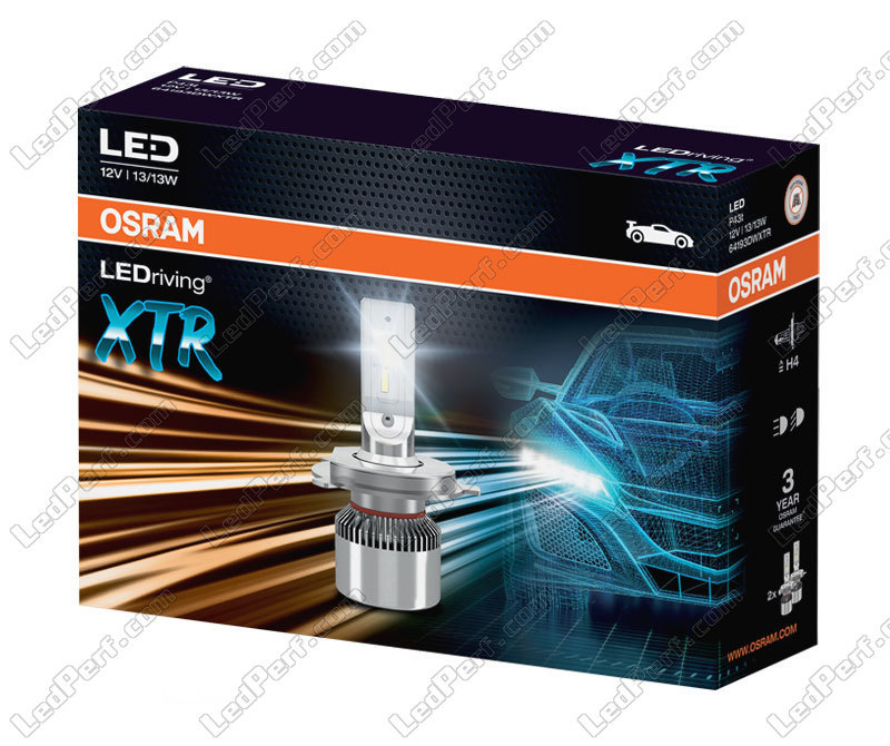 Kit de 2 lámparas H4 de led Osram LEDriving® XTR 6000K - 64193DWXTR