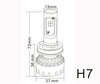 Mini LED H7 LED de Alta Potencia Tuning