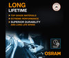 Vida útil de las bombillas led H7 Osram LEDriving® XTR 6000K - 64210DWXTR