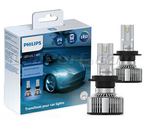 Kit de lámparas de led H7 PHILIPS Ultinon Essential LED - 11972UE2X2
