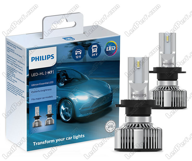 2x lámparas de led H7 PHILIPS Ultinon Essential LED 6500K