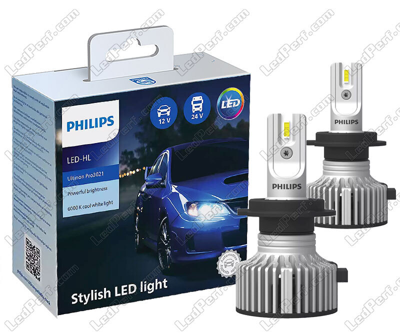 Lámpara Philips Ultinon Pro6000 H7-LED para faros Moto Homologada
