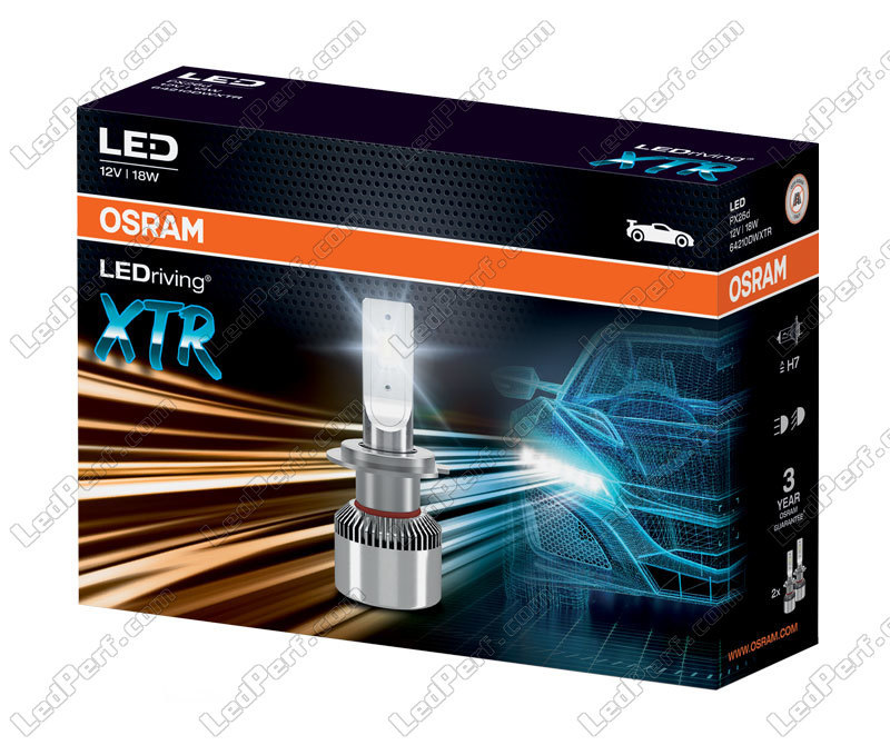 Kit de 2 lámparas H7 de led Osram LEDriving® XTR 6000K - 64210DWXTR
