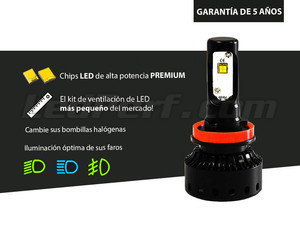 Bombilla LED H8 Moto Escúter Quad