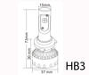 Mini LED HB3 LED de Alta Potencia Tuning