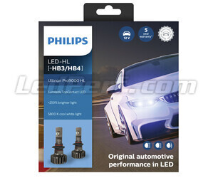 Kit de lámparas HB4 de led PHILIPS Ultinon Pro9000 +250% 5800K - 11005U90CWX2