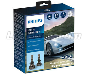 Kit de lámparas HB4 de led PHILIPS Ultinon Pro9100 +350% 5800K - LUM11005U91X2