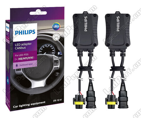 2x adaptadores/decodificadores Canbus Philips para bombillas de LED H8/H11/H16  12V - 18954X2