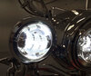 Ópticas Full LED cromadas de 4.5 pulgadas para faros auxiliares - Tipo 2
