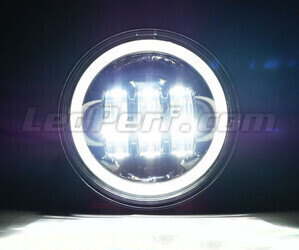 Ópticas Full LED cromadas de 4.5 pulgadas para faros auxiliares - Tipo 3