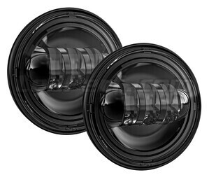 Ópticas Full LED negras de 4.5 pulgadas para faros auxiliares - Tipo 2