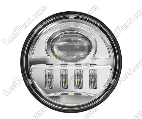 Ópticas LED Cromadas de 4.5 pulgadas para faros auxiliares - Tipo 1
