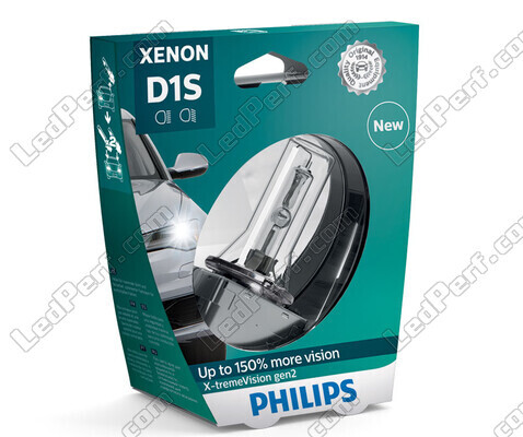 Lámpara Xenón D1S Philips X-tremeVision Gen2 +150 % - 85415XV2S1