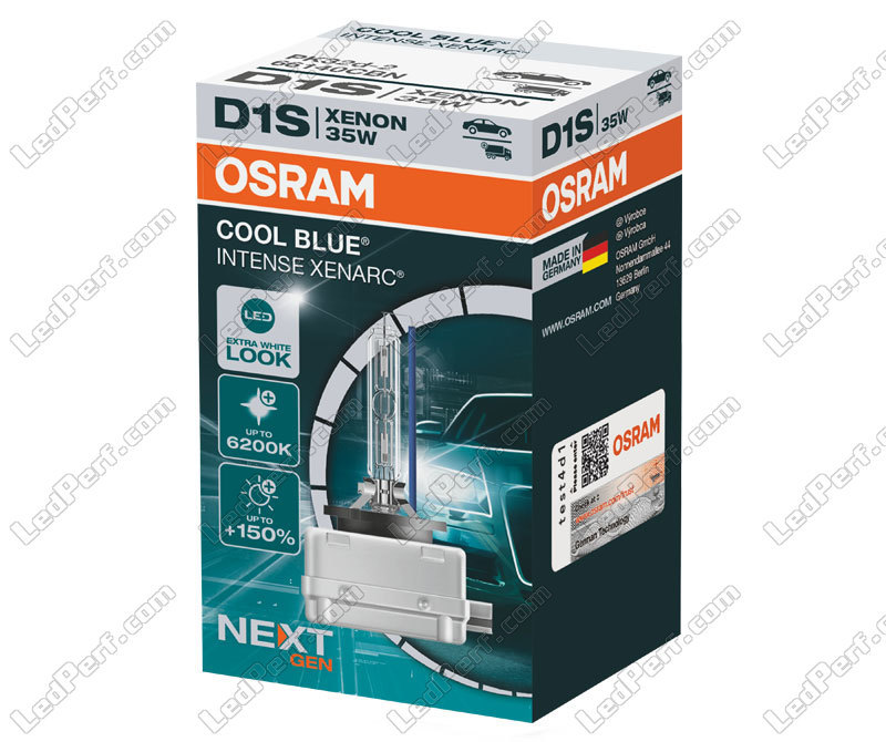 Lámpara Xenón D1S Osram Xenarc Cool Blue NEXT GEN 6200K - 66140CBN