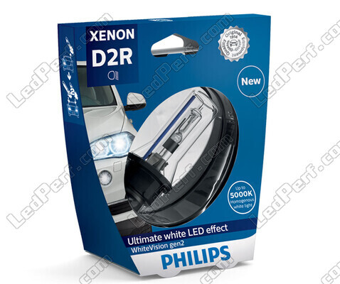 Lámpara Xenón D2R Philips WhiteVision Gen2 +120 % 5000K - 85126WHV2S1