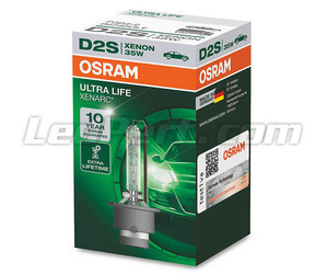 bombilla Xenón D2S Osram Xenarc Ultra Life - 66240ULT en su Embalaje