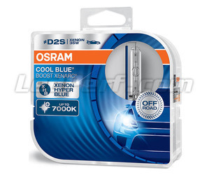 Bombillas Xenón D2S Osram Xenarc Cool Blue Boost 7000K ref: 66240CBB-HCB en el envase de 2 bombillas